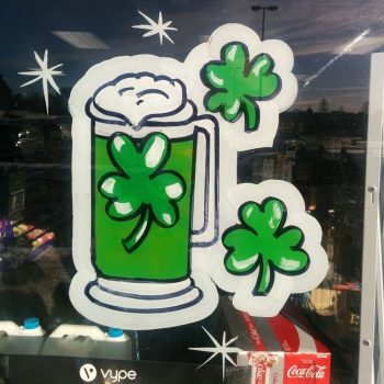Saint Patrick Window Art Kit