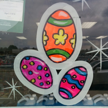 Window Art Kit Products Easter Residential