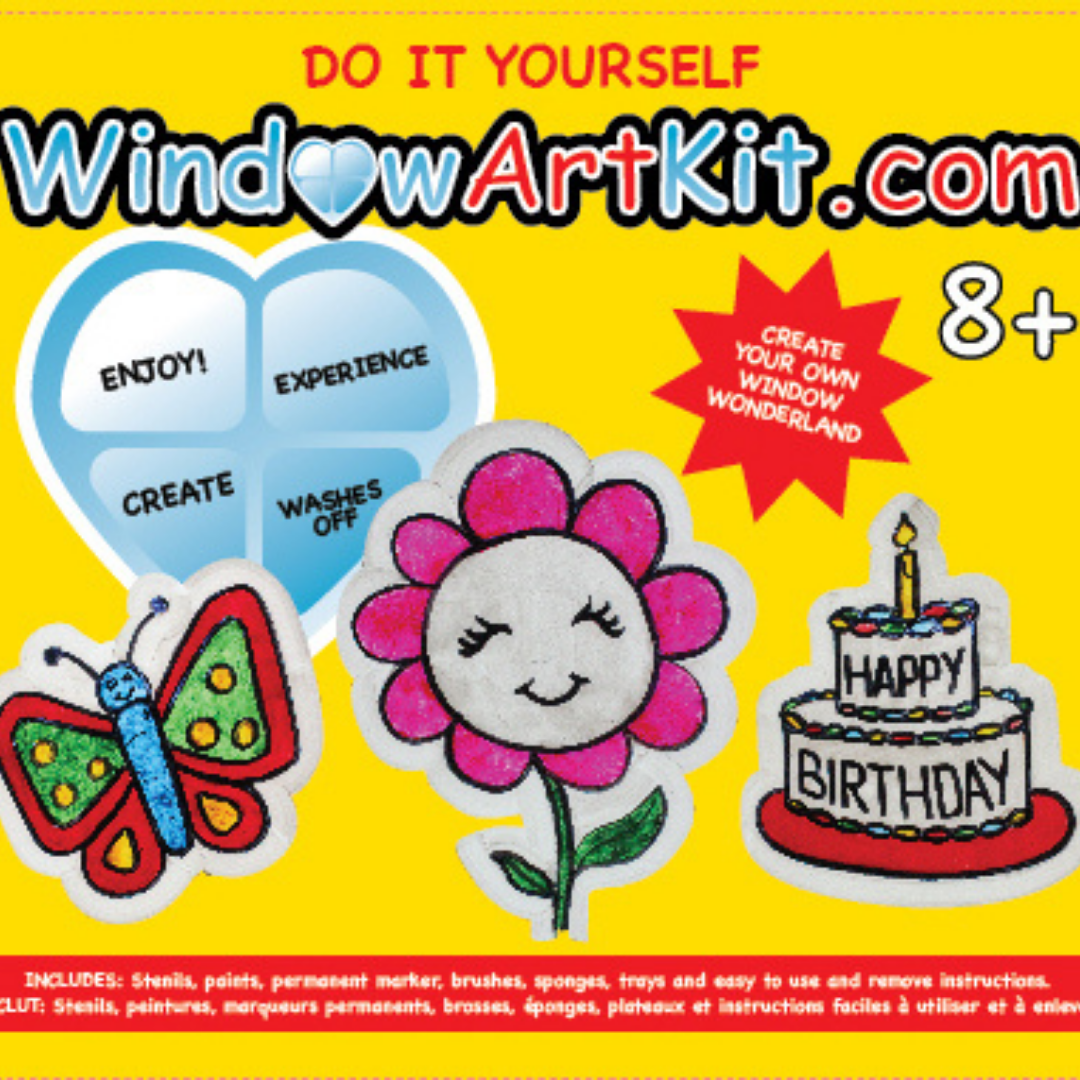 Easter Window Art Kit Residential - Window Art Kit